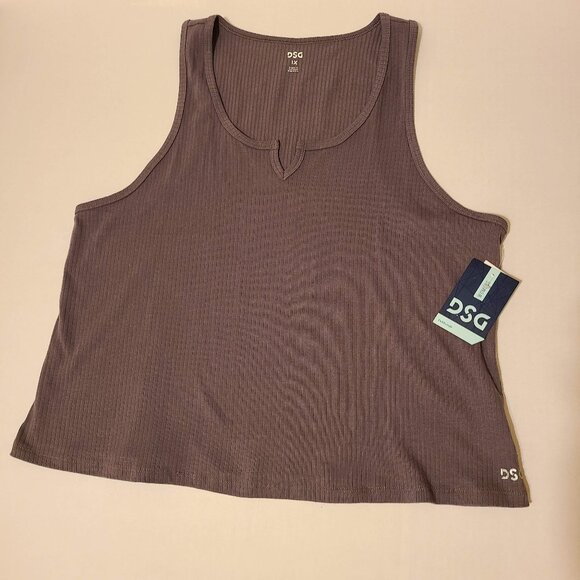 DSG EVERYDAY NOTCH RIB TANK PHANTOM MIST - 1X - Picture 1 of 2